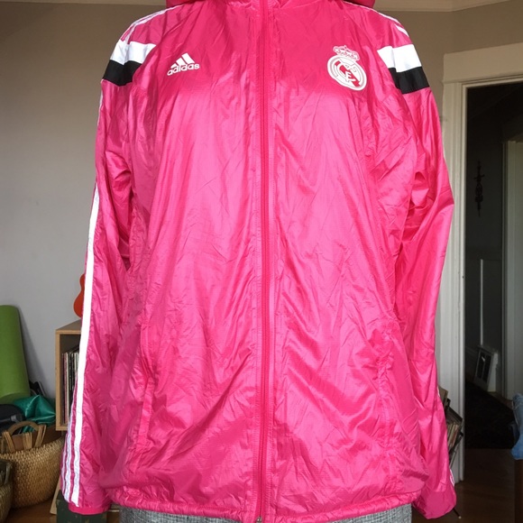 real madrid windbreaker